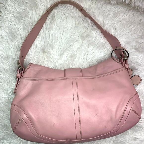 Vintage COACH y2k Pink Soho Shoulder Bag - Picture 2 of 16